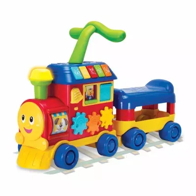 Winfun Winfun Walker And Ride-On Learning Train Discovery Toy