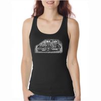 Los Angeles Pop Art Legendary Mobsters Womens Tank Top