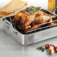 Tramontina® Gourmet 16½" Stainless Steel Deep Roasting Pan