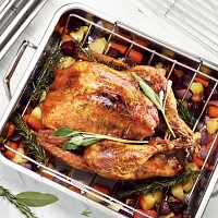 Tramontina® Gourmet 16½" Stainless Steel Deep Roasting Pan