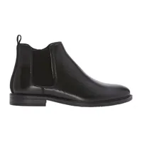 J. Ferrar Mens Blake Flat Heel Chelsea Boots