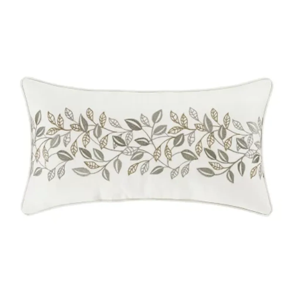 Royal Court Laurel Rectangular Throw Pillow