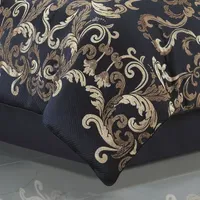 Queen Street Cranford 3-pc. Damask + Scroll Extra Weight Comforter Set