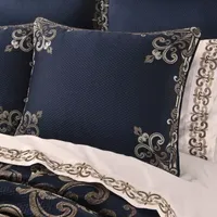 Queen Street Cranford 3-pc. Damask + Scroll Extra Weight Comforter Set