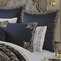 Queen Street Cranford 3-pc. Damask + Scroll Extra Weight Comforter Set