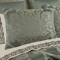 Queen Street Salerno 3-pc. Damask + Scroll Extra Weight Comforter Set