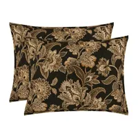 Queen Street Montecito Damask + Scroll Reversible Quilt Set