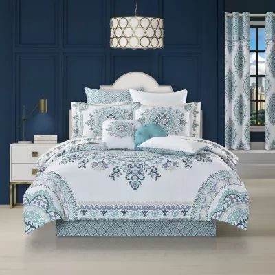 Queen Street Afton 3-pc. Medallion Extra Weight Reversible Comforter Set