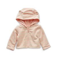 Okie Dokie Baby Girls Hooded Lightweight Jacket