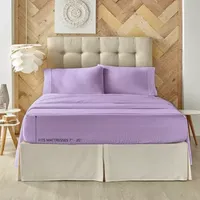 Queen Street Royal Fit 100% Cotton Sateen 500tc Sheet Set