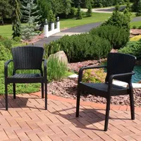 4 Pack Patio Accent Chair