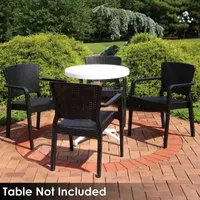 4 Pack Patio Accent Chair