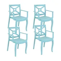 4 Pack Patio Accent Chair