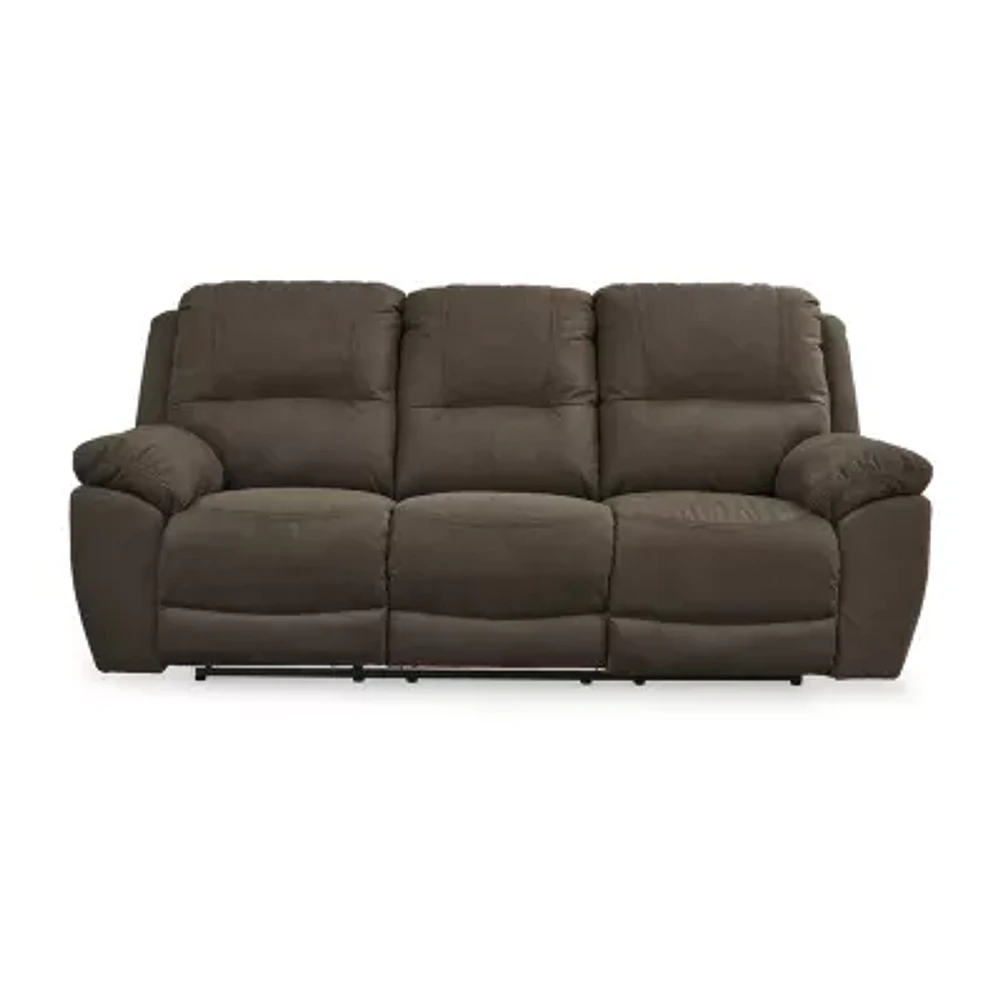 Signature Design by Ashley Next-Gen Gaucho Pad-Arm Reclining Sofa