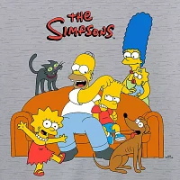 Little & Big Boys Crew Neck Short Sleeve The Simpsons Graphic T-Shirt