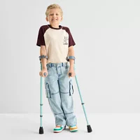 Thereabouts Little & Big Boys Adaptive Cargo Loose Fit Jean