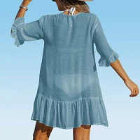 CUPSHE Swimwear Swimsuit Cover-Up Dress