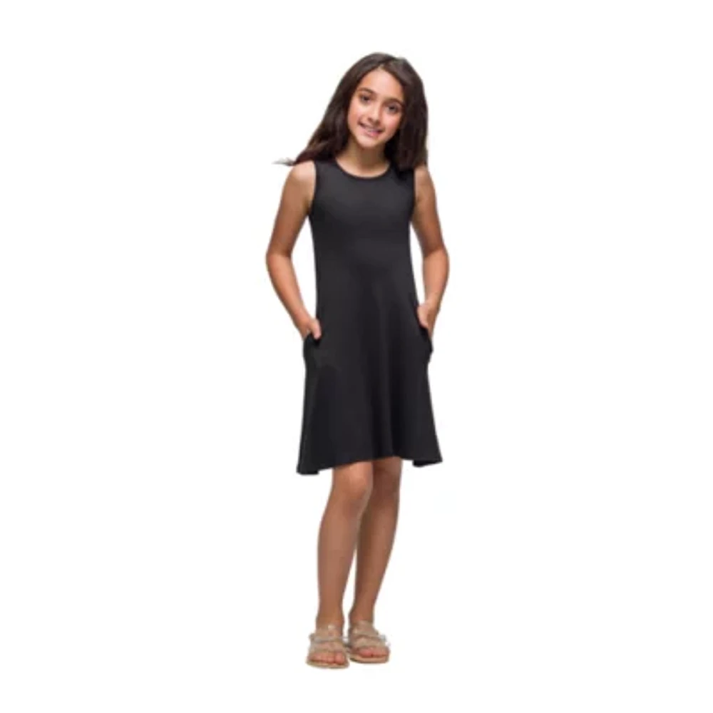 24sevenkid Big Girls Sleeveless A-Line Dress