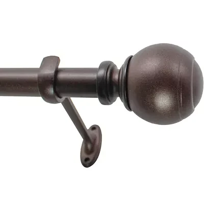 Decopolitan Ball Adjustable Curtain Rod