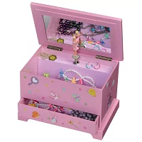 Mele and Co Kerri Musical Fairy Princess Pink Jewelry Box