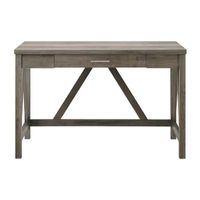 Farmhouse Rustic Wood Computer Desk