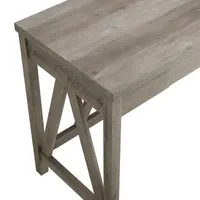 Farmhouse Rustic Wood Computer Desk