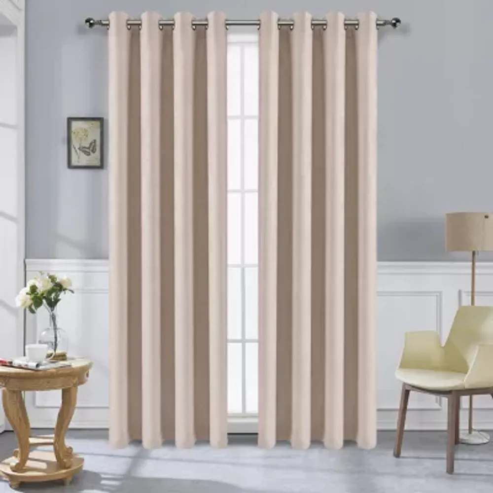 Regal Home Prelude Energy Saving Blackout Grommet Top Set of 2 Curtain Panel