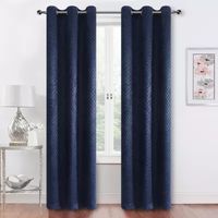 Regal Home Wallace Energy Saving Blackout Grommet Top Set of 2 Curtain Panel