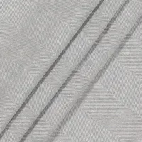 Fieldcrest Luxury Cotton-Linen Herringbone Table Runner