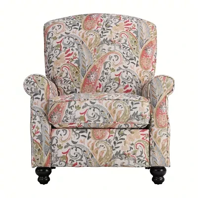 ProLounger Schulski Contemporary Push Back Recliner Paisley