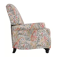 ProLounger Schulski Contemporary Push Back Recliner Paisley