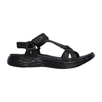 Skechers Womens On The Go 600 Brilliancy Strap Sandals