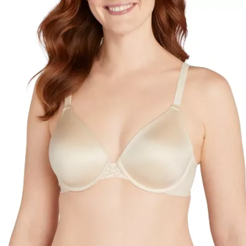 Bali One Smooth U® Ultra Light Lace With Lift T-Shirt Underwire Full  Coverage Bra-3l97