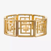 Liz Claiborne Square Stretch Bracelet