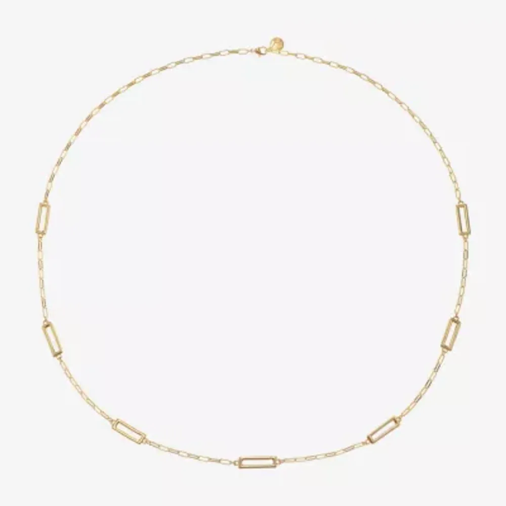 Liz Claiborne 36 Inch Cable Square Strand Necklace