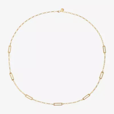 Liz Claiborne 36 Inch Cable Square Strand Necklace