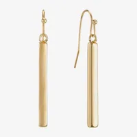 Liz Claiborne Square Drop Earrings