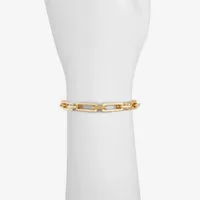 Liz Claiborne Square Link Bracelet