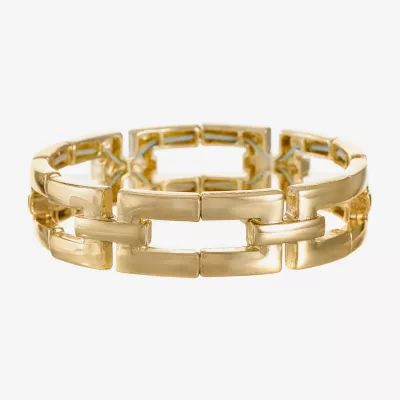 Liz Claiborne Square Stretch Bracelet