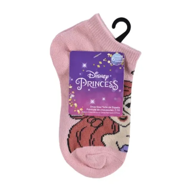 Big Girls 6 Pair Trolls Multi-Pack No Show Socks | Pink | 6-8 | Socks No Show Socks | Multi-Pack