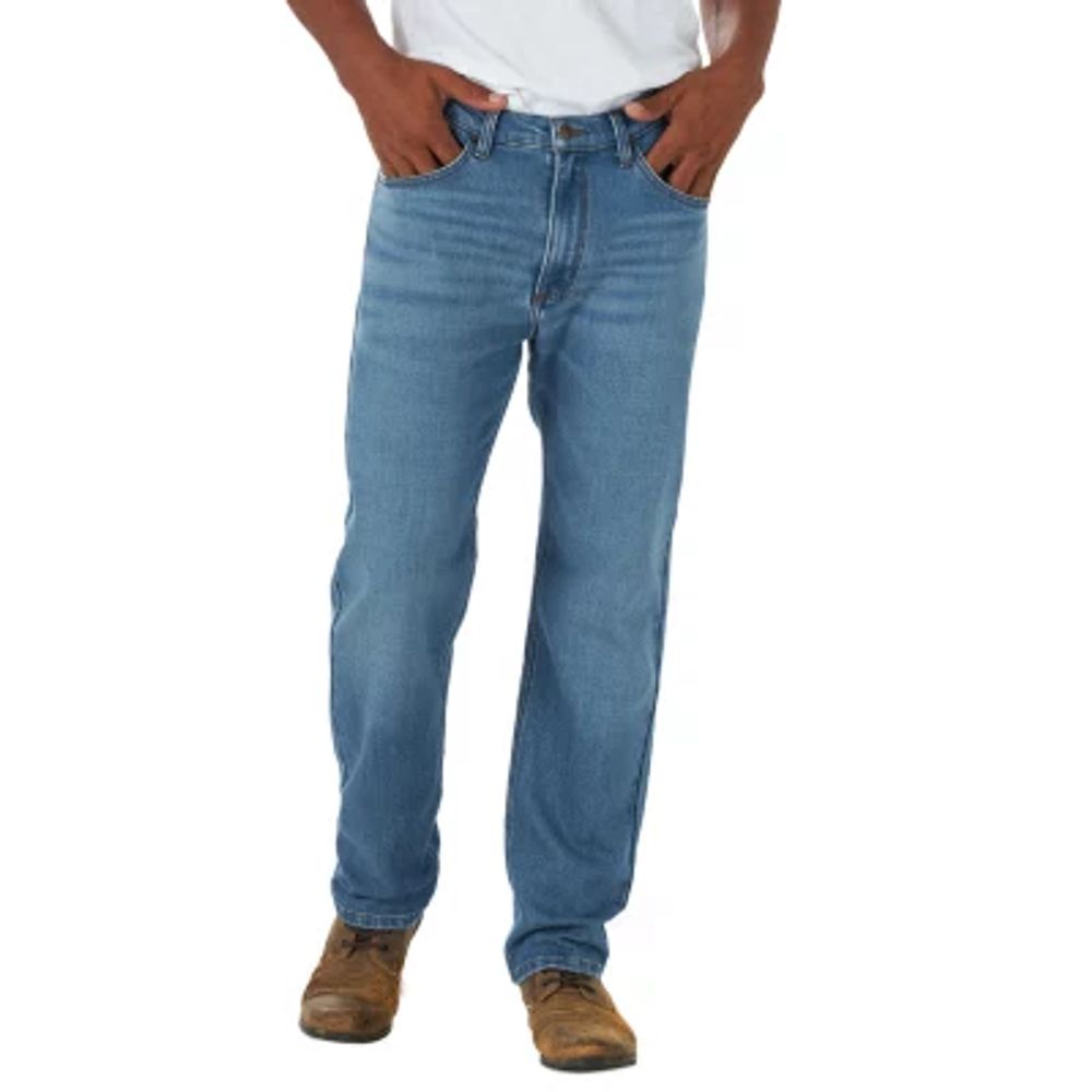 Wrangler® Mens Foundation Stretch Straight Leg Regular Fit Jean | Plaza Las  Americas