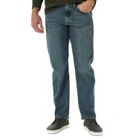 Wrangler® Mens Stretch Straight Leg Relaxed Fit Jean