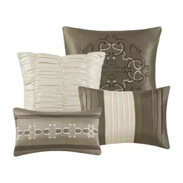 Madison Park Essentials Katarina 24-Pc Complete Bedding Set with Sheets and  Window Treatments