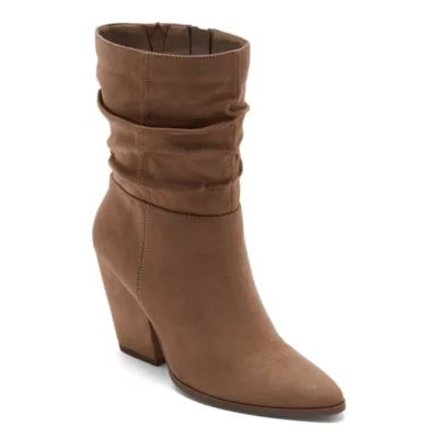 Worthington Womens Udelle Block Heel Slouch Boots