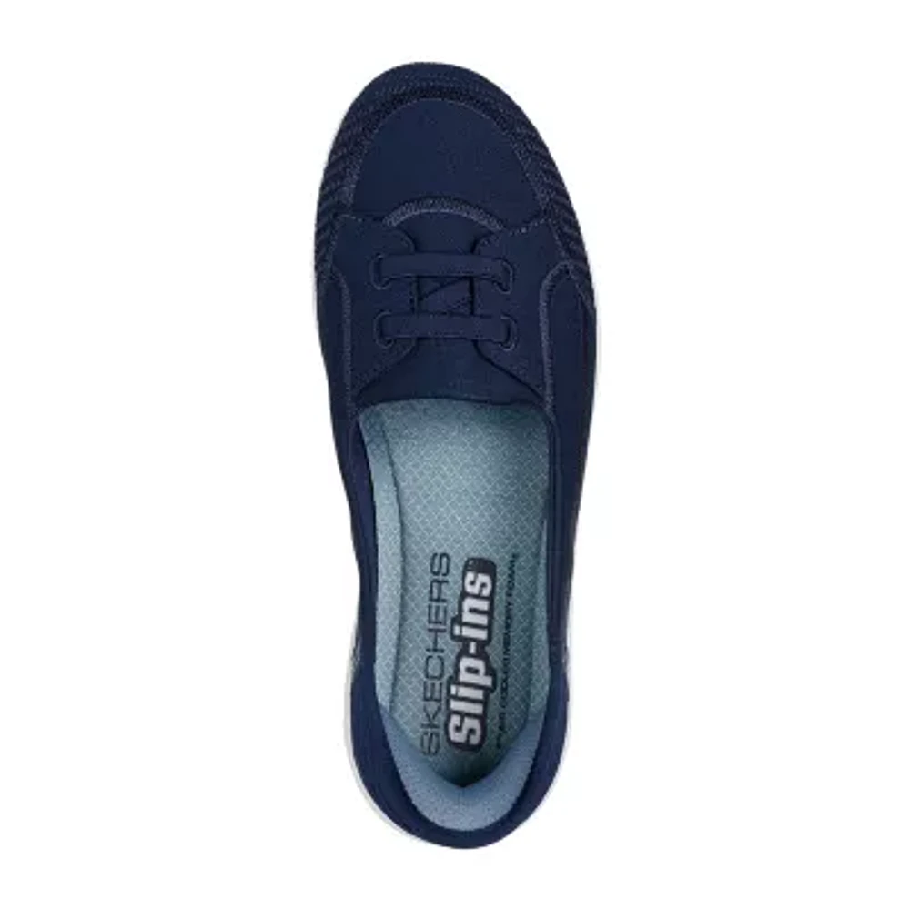 Skechers Hands Free Slip-Ins Womens On-The-Go Flex Top Notch Slip-On Shoe