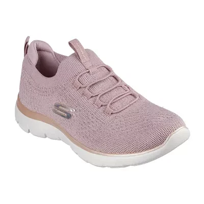 Skechers Womens Summits Pixie Dust Slip-On Walking Shoes