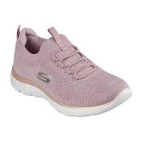 Skechers Womens Summits Pixie Dust Slip-On Walking Shoes