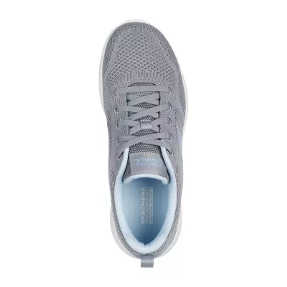 Skechers Womens Go Walk Joy Violet Walking Shoes