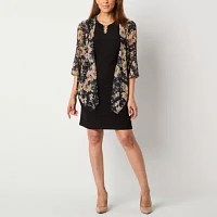 R & K Originals Faux-Jacket Dress