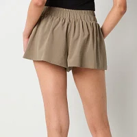 Arizona Womens Shortie Short-Juniors